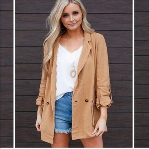 FREE PEOPLE Relaxed blazer. Brand New with Tags!